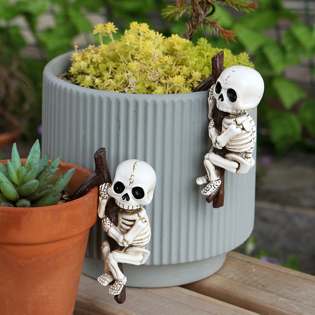 Skull Garden Deco