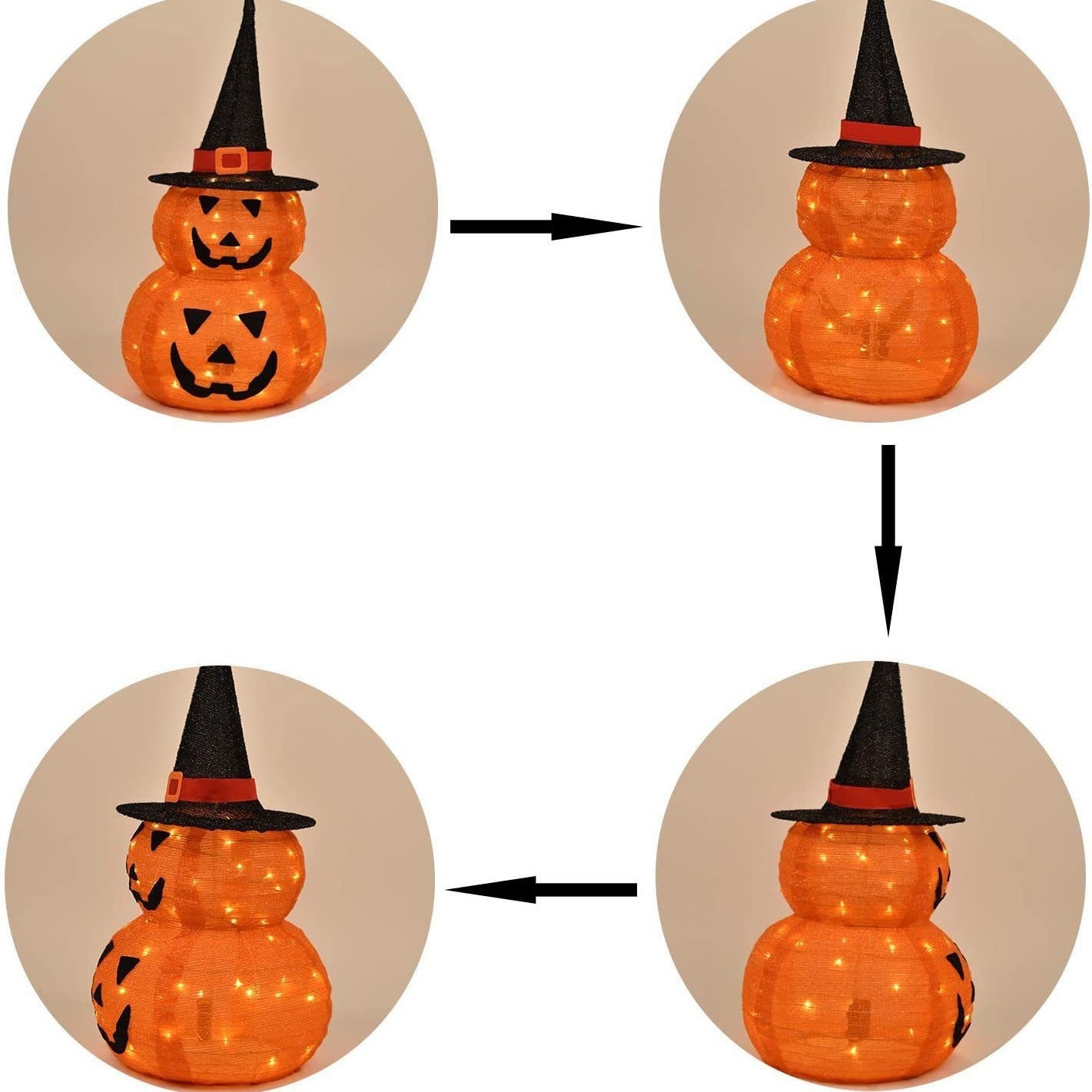 3 Feet Halloween Pumpkin