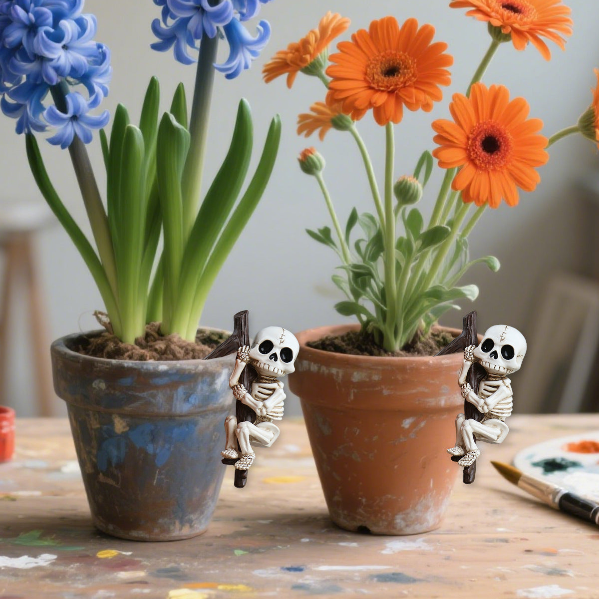 Skull Garden Deco